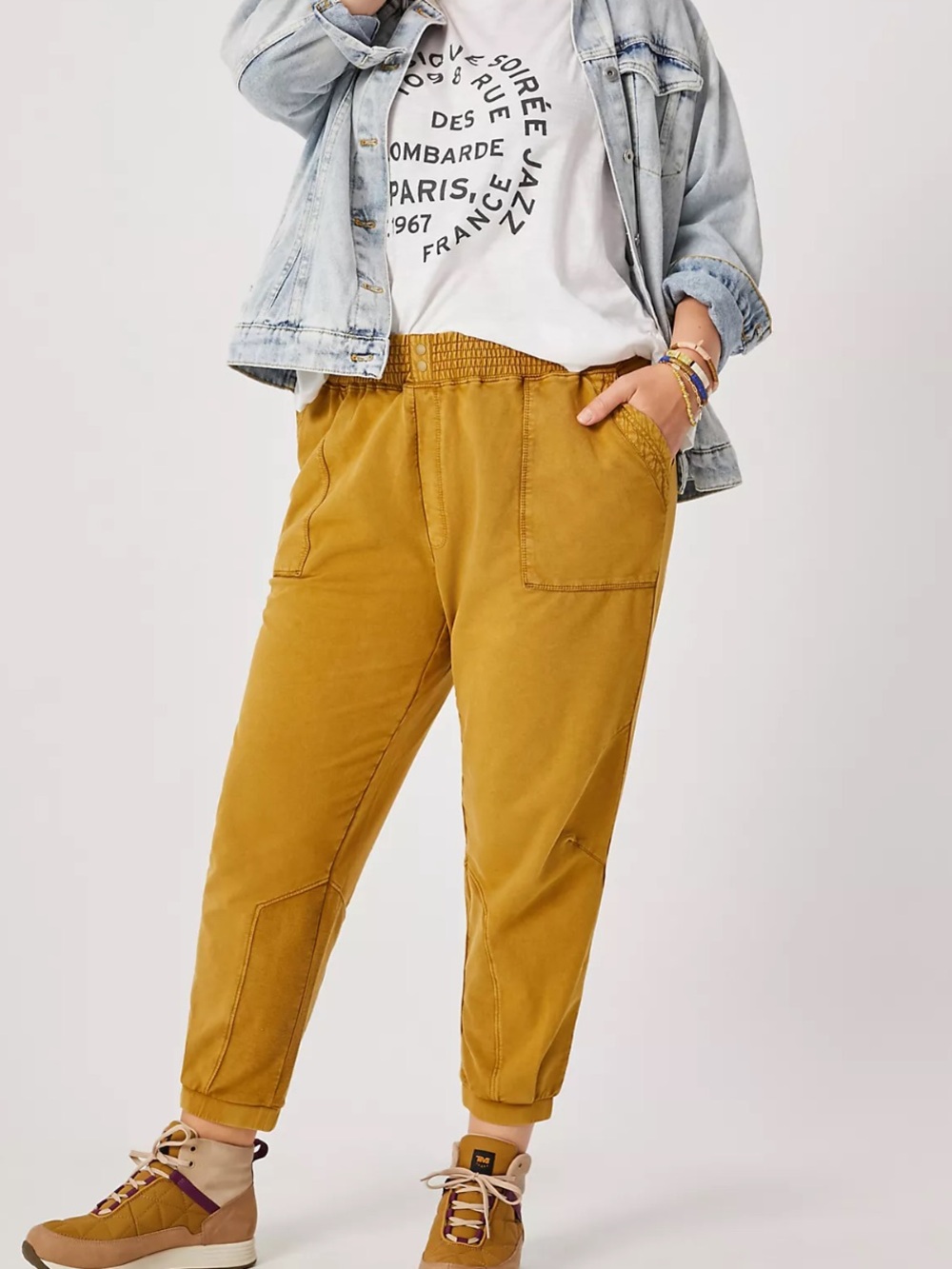 Saturday/Sunday Anthropologie Theo Utility Joggers